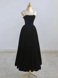 Retro Burgundy Beaded Spaghetti Strap Design A-line Velvet Party Dress Homecoming Dress HZ0319
