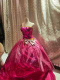 New Arrival Prom Dress Satin Off Shoulder Evening Dress Quinceanera Dress Ball Gown HZ0319