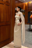 Minimalist Prom Dress Strapless Gala Dress Long Evening Dress Formal Dress HZ0319