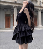 Cute A Line Square Neckline Pleated Homecoming Dress Birthday Party Prom Dress HZ0319