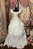 Elegant Wedding Dress Square Pleated Ball Gown Evening Dress Gala Dress Wedding Dress Prom Dress HZ0319