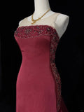 Charming Prom Dress Crew Neck Floor Length Prom Dress Evening Dress Gala Dress Business Dinner Dress HZ0319