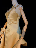 Stunning Prom Dress A Line Spaghetti Straps Pleated Prom Dress Evening Dress Gala Dress Business Dinner Dress HZ0319