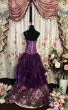 Charming Prom Dress Spaghetti Straps Flower Tulle Prom Gown Evening Dress Gala Dress HZ0319