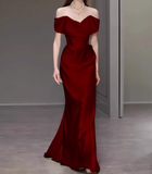 Charming Prom Dress Off Shoulder Floor Length Prom Gown Evening Dress Gala Dress HZ0319