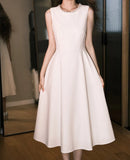 Elegant Prom Dress A Line Crew Neck Prom Dress Evening Dress Gala Dress HZ0319