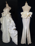Pretty Prom Dress Sweetheart Pleated Prom Gown Evening Dress Gala Dress Wedding Dress HZ0319