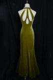 Gorgeous Prom Dress V-neck Pearl Birthday Party Dress Evening Dress Gala Dress HZ0319