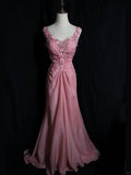 Sweet Prom Dress Appliques Pleated Gala Dress Birthday Party Dress Evening Dress HZ0319