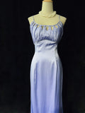 Elegant Prom Dress Spaghetti Straps Pleated Gala Dress Evening Dress Birthday Dress HZ0319