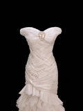 Elegant Prom Dress Off Shoulder Pleated Mermaid Evening Dress Gala Dress HZ0319