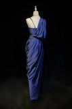 Pretty Prom Dress One Shoulder Pleated Evening Dresses Gala Dress Party Dress HZ0319