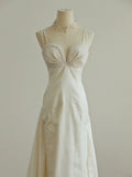 Elegant Prom Dress Spaghetti Straps Pearl Evening Dress Gala Dress HZ0319