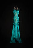 Gorgeous Prom Dress Halter Pleated Evening Dresses Gala Dress HZ0319