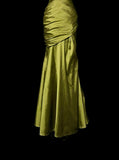 Stunning Prom Dress Strapless Pleated Long Prom Dress Mermaid Evening Dress Birthday Party Dress HZ0319