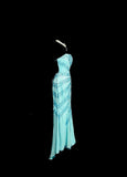 Shiny Prom Dress Strapless Pleated Beading Long Prom Dress Evening Dress Birthday Party Dress HZ0319