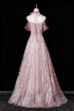 Sweet Prom Dress A Line Spaghetti Straps Pleated Prom Dress Evening Gown Birthday Party Dress HZ0319
