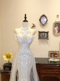Gorgeous Wedding Dress Sweetheart Lace Mermaid Wedding Dress HZ0319