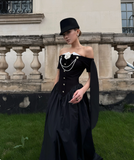 Elegant Prom Dress Off Shoulder Pleated Long Evening Gown Cocktail Dress HZ0319