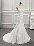 Beauty Wedding Dress Sweetheart Mermaid Wedding Dress HZ0319