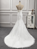 Beauty Wedding Dress Sweetheart Mermaid Wedding Dress HZ0319