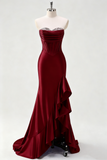 Elegant Prom Dress Sweetheart Pleated Ruffle Evening Dress Gala Dress HZ0319