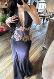 Elegant Prom Dress Halter Pleated Evening Dress Birthday Party Dress Gala Dress HZ0319
