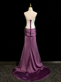 Elegant Prom Dress Sweetheart Pleated Gala Dress Evening Dress HZ0319