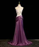 Elegant Prom Dress Sweetheart Pleated Gala Dress Evening Dress HZ0319