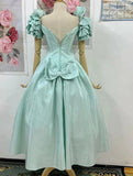 Sweet Prom Dress V-neck Pleated Gala Dress Evening Dress Formal Dress HZ0319