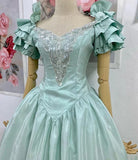 Sweet Prom Dress V-neck Pleated Gala Dress Evening Dress Formal Dress HZ0319