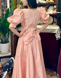 Sweet Prom Dress V-neck Pleated Birthday Party Dress Evening Dress Formal Dress HZ0319