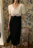 Minimalist Prom Dress V-neck Slit Gala Dress Cockatail Dress Evening Dress HZ0319