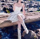 Vintage Sweetheart Ruffled Hem Design Summer Party Dress Homecoming Dress, HZ0319