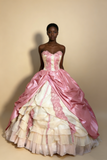 Retro Teal Sweetheart A-Line Satin Quinceanera Dress Birthday Ball Gown, HZ0319