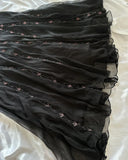 Black V Neck Sheath Beading Vinatge Long party Dress Evening Dresses, HZ0319